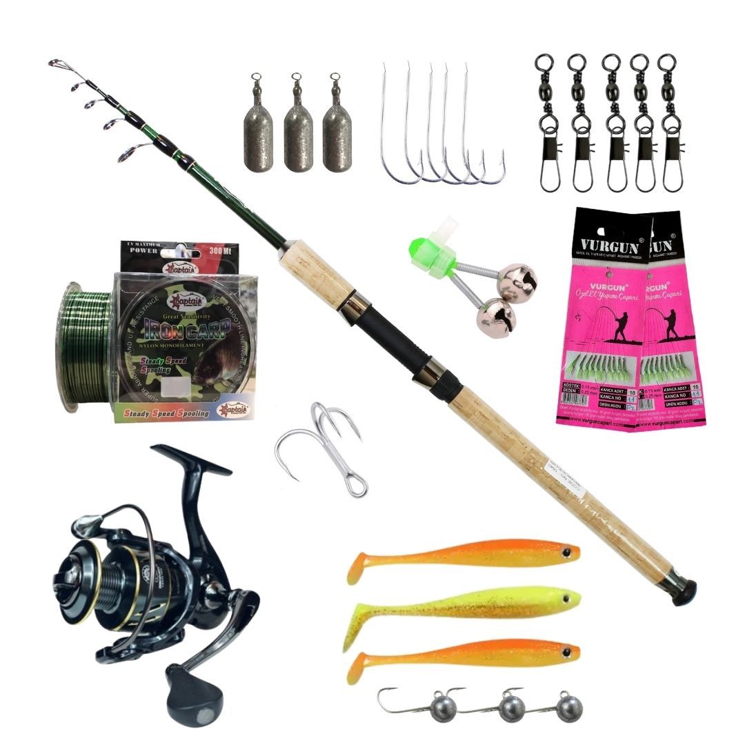 Captain 1640 Camelon + Discovery Trout 1000 Olta Takımı