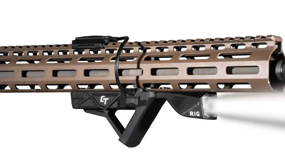 CRIMSON TRACE RIG - Rapid Illumination Grip 500 Lümen M-LOK veya Picatinny Rayı İçin Tüfek Feneri